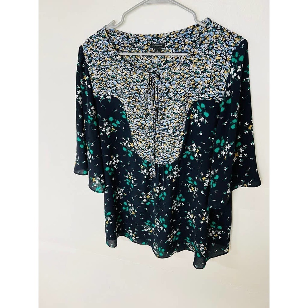 Ann Taylor Floral Blouse